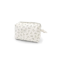 Toiletry bag Sophie olive bloom, ivory with olive-green floral pattern, Citron Grenadine BabyShower gift set