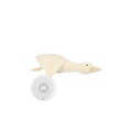 FLOW AMSTERDAM liva doudou beige plush toy with built-in speaker for music and white noise by Citron Grenadine