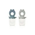 LIEWOOD Miranda teething sippy cups, whale blue and dove blue, 2-pack by Citron Grenadine
