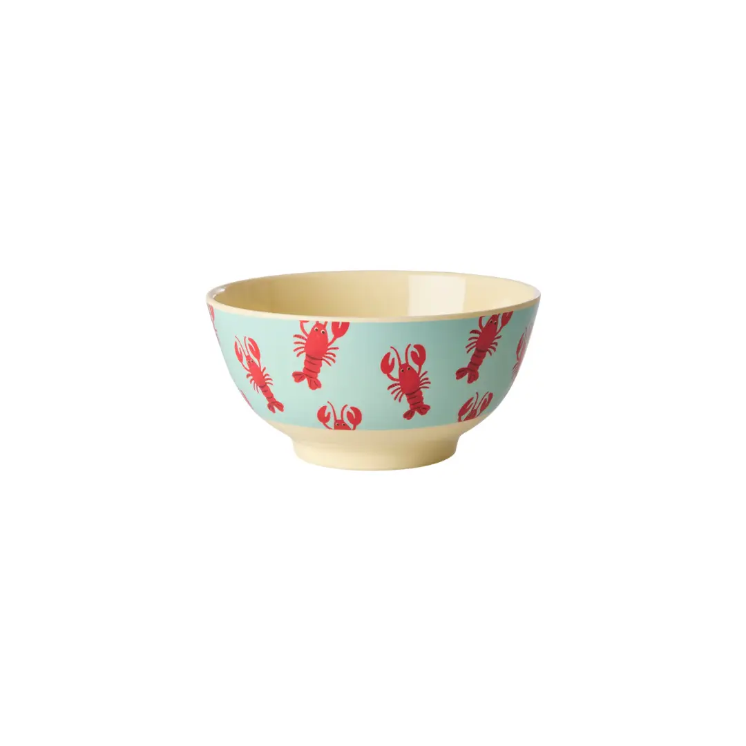 RICE bol / new lobster print by Citron Grenadine