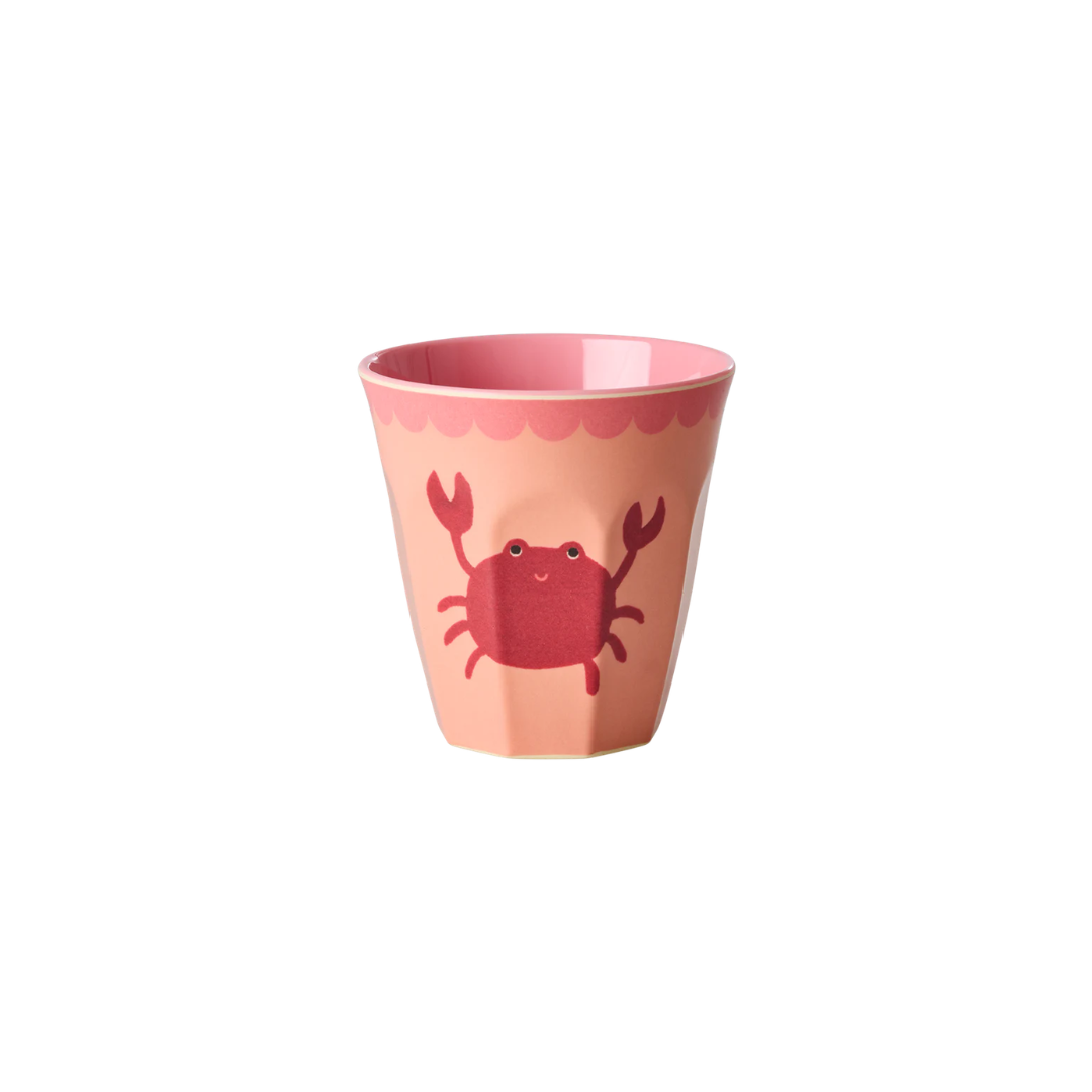 RICE gobelet / crab print by Citron Grenadine