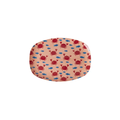 RICE assiette rectangulaire / new crab print by Citron Grenadine