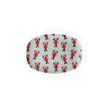 RICE assiette rectangulaire / new lobster print by Citron Grenadine