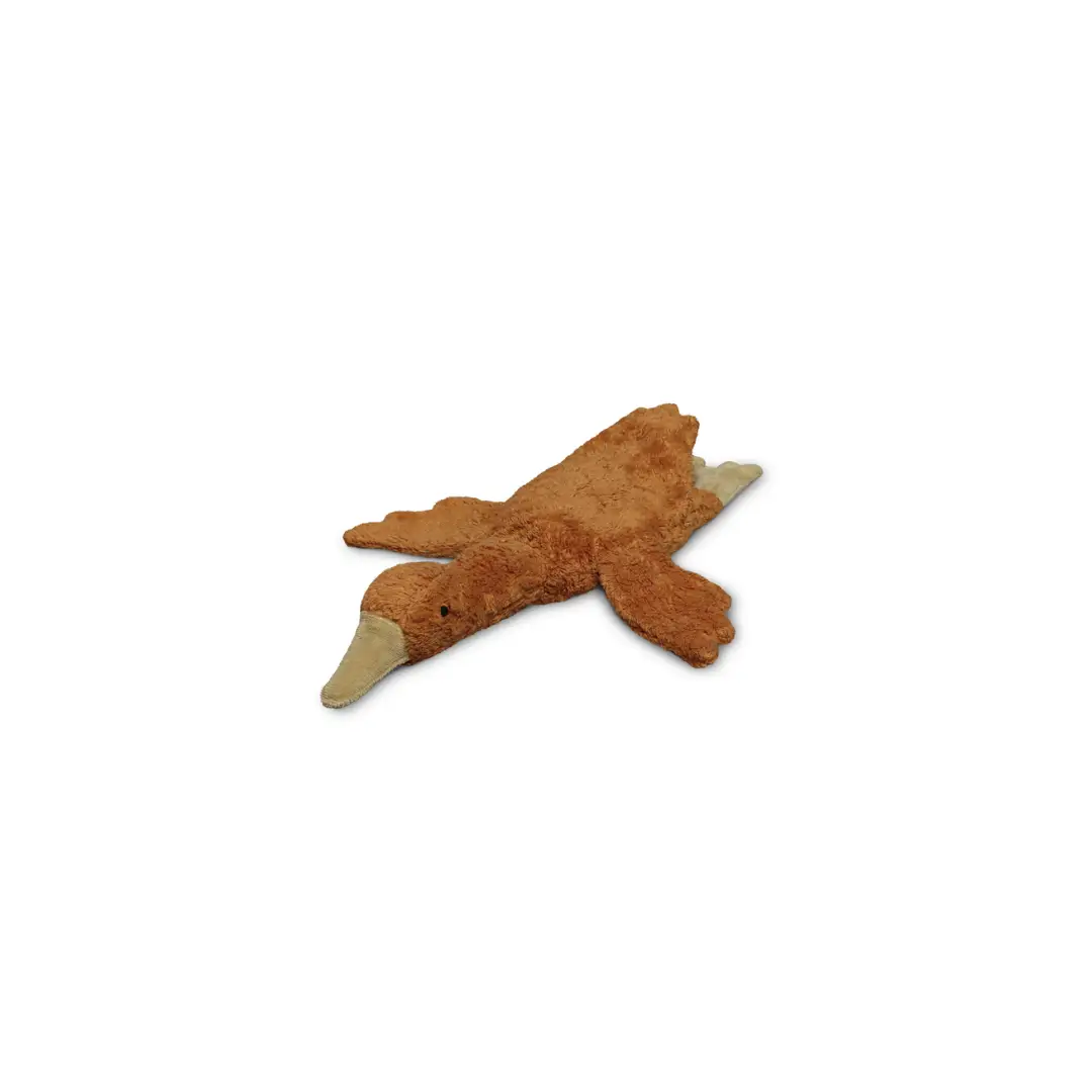 SENGER doudou oie plush toy in rust color by Citron Grenadine