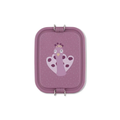 TRIXIE lunch box S, Mrs Peacock design in purple with a peacock illustration