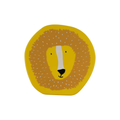 TRIXIE shaped lunch box Mr Lion, yellow with orange mane and white face stripe