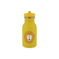 TRIXIE gourde 350 ml water bottle, yellow with Mr Lion graphic by Citron Grenadine.