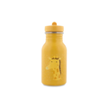 TRIXIE gourde 350 ml water bottle, yellow with a giraffe illustration