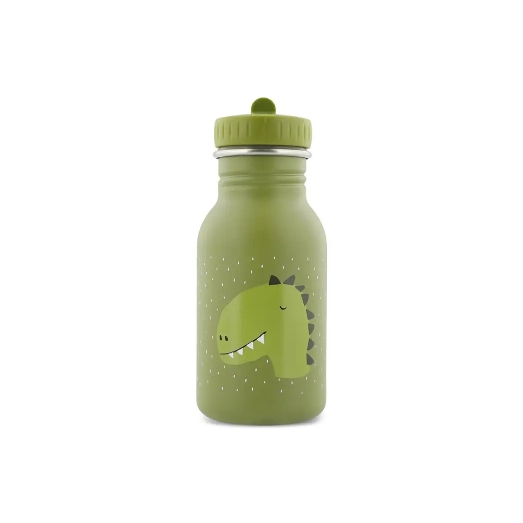 TRIXIE gourde isotherme 350 ml Mr Dino water bottle by Citron Grenadine, green dinosaur design