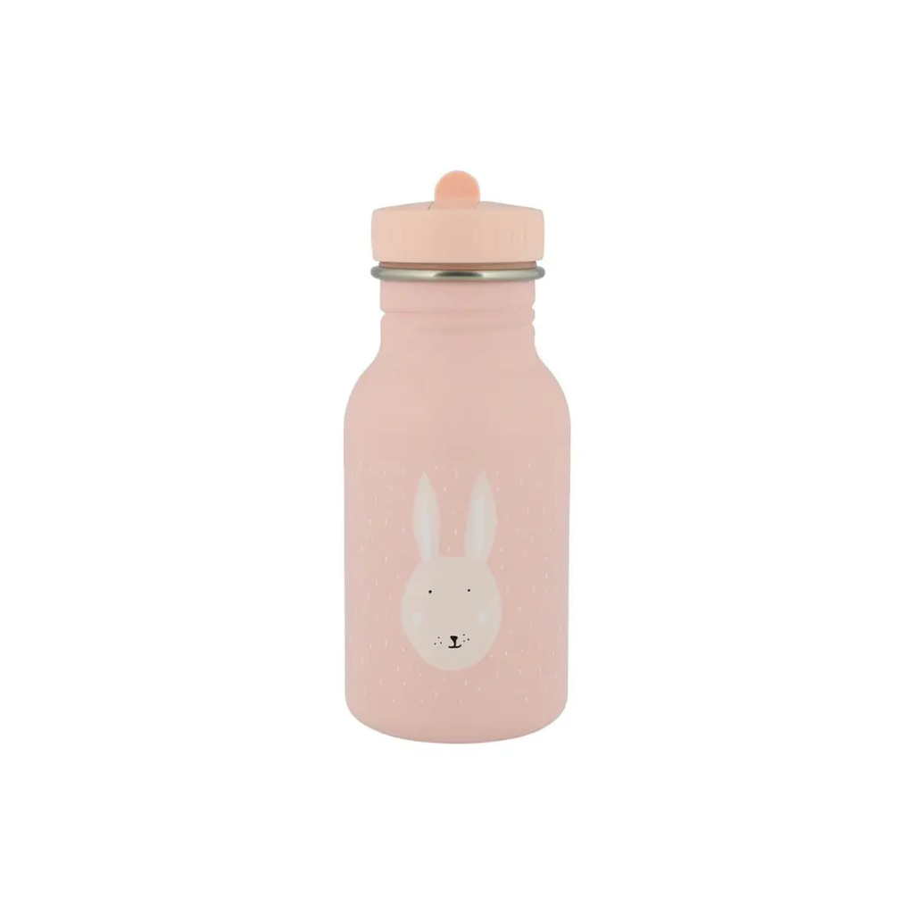 TRIXIE gourde 350ml pink rabbit design canteen by Citron Grenadine