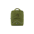 TRIXIE sac-à-dos A4 Mr Dino school backpack olive green with white speckles and dinosaur motif Citron Grenadine