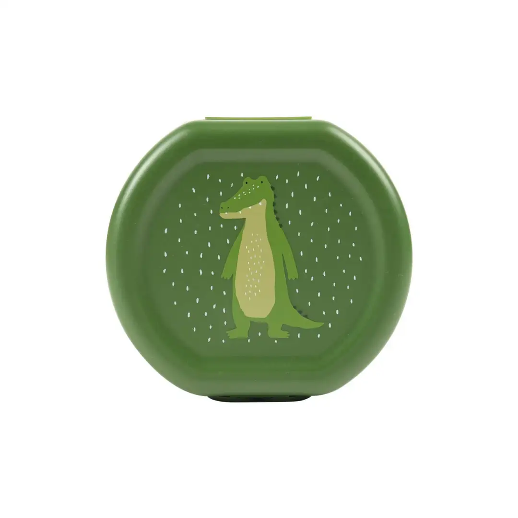 TRIXIE set de 2 boîtes repas Mr Alligator vert avec motif crocodile