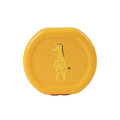 TRIXIE lunch boxes, set of 2, yellow giraffe design by Citron Grenadine.