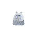 CHAMAYE chapeau art of siesta rayé bleu by Citron Grenadine