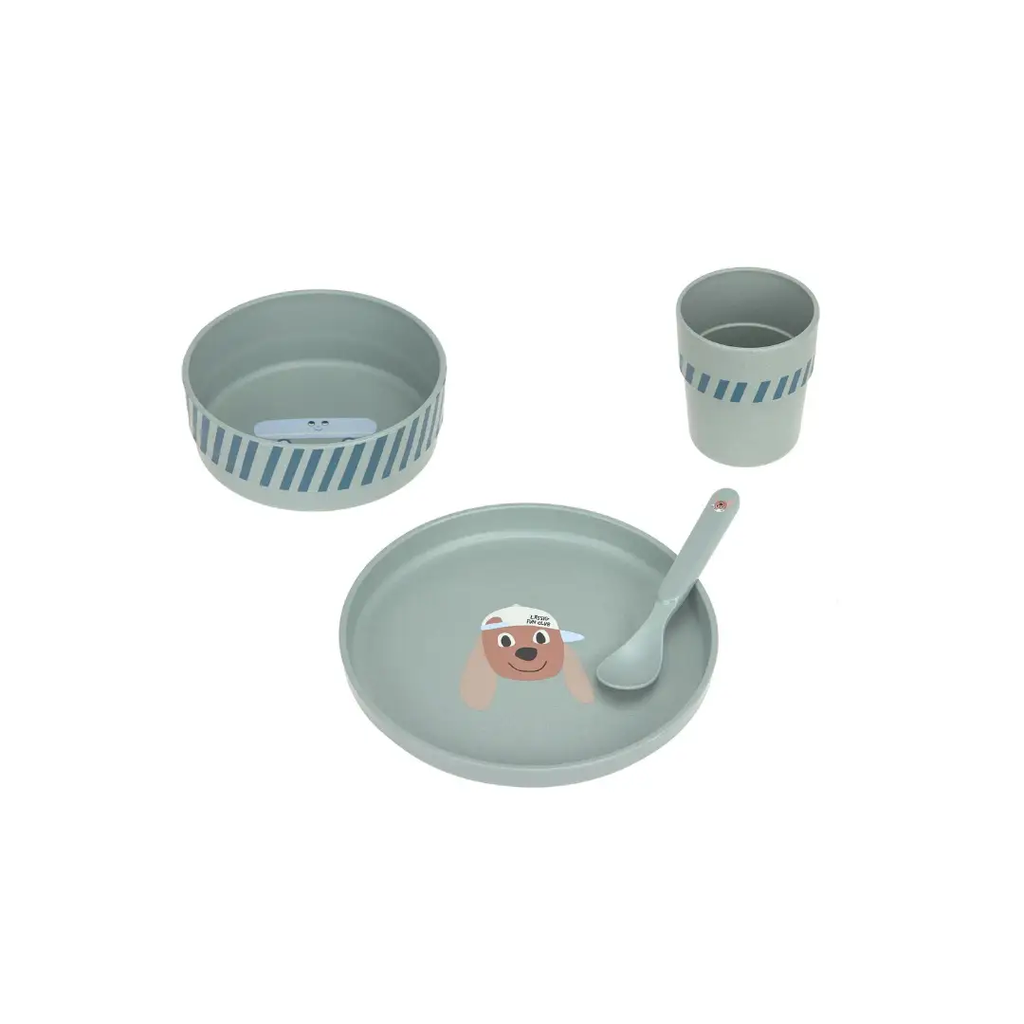 LÄSSIG set repas PP / tiny team dog by Citron Grenadine