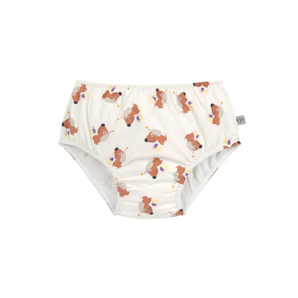 LÄSSIG maillot réutilisable avec couche intégrée / ice cream dog sea salt by Citron Grenadine