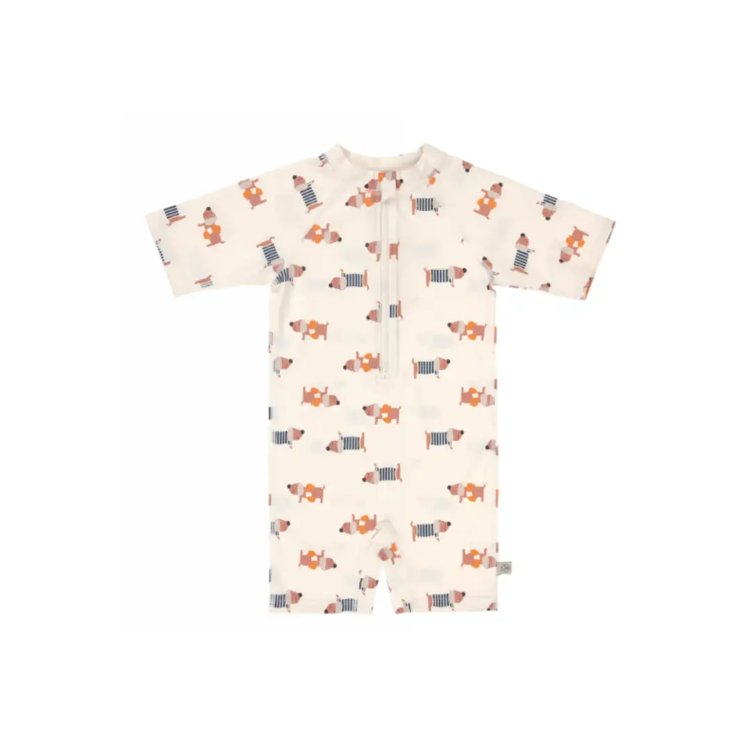 LÄSSIG combi anti UV / dog orange dark sea by Citron Grenadine