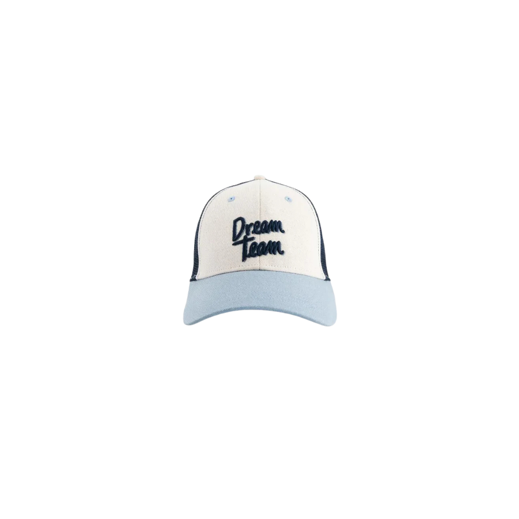 CHAMAYE casquette trucker bleue dream team by Citron Grenadine