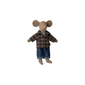 Maileg papa souris / light brown by Citron Grenadine
