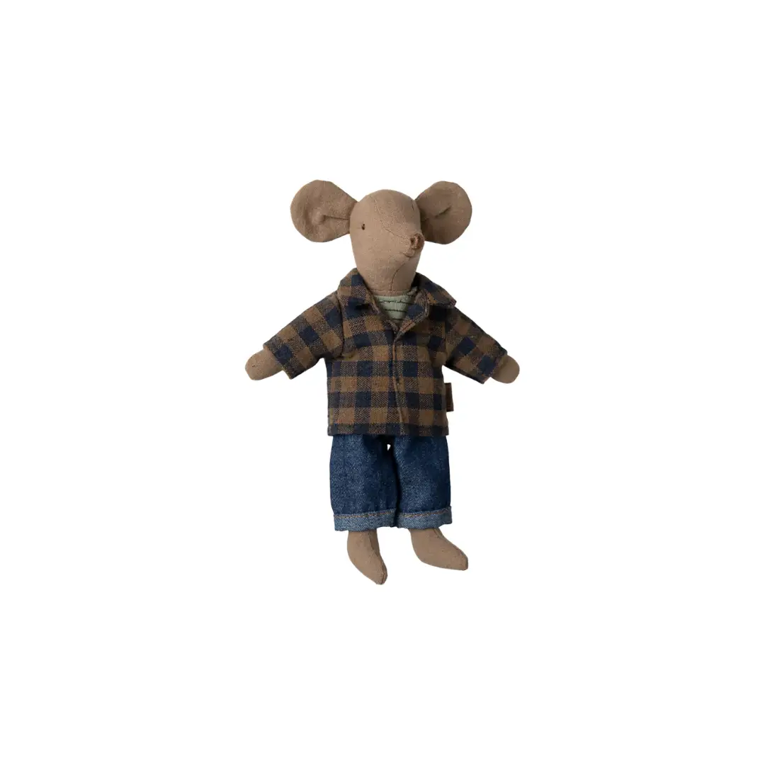 Maileg papa souris / light brown by Citron Grenadine