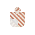 LÄSSIG poncho anti UV / stripes clay sea salt by Citron Grenadine