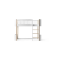 Oliver Furniture lit mezzanine mi-haut wood mini+ by Citron Grenadine