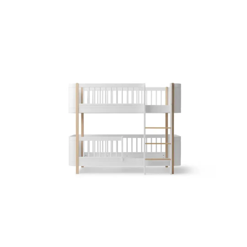 Oliver Furniture Lit superposé mi-haut Wood Mini+ by Citron Grenadine