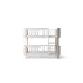 Oliver Furniture Lit superposé mi-haut Wood Mini+ by Citron Grenadine