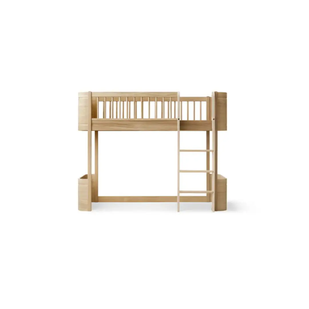 Oliver Furniture wood+ lit mezzanine junior chêne by Citron Grenadine