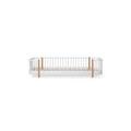 Oliver Furniture wood original lit au sol / blanc et chêne by Citron Grenadine