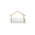 Oliver Furniture wood mini+ lit cabane blanc/chêne 041587 by Citron Grenadine