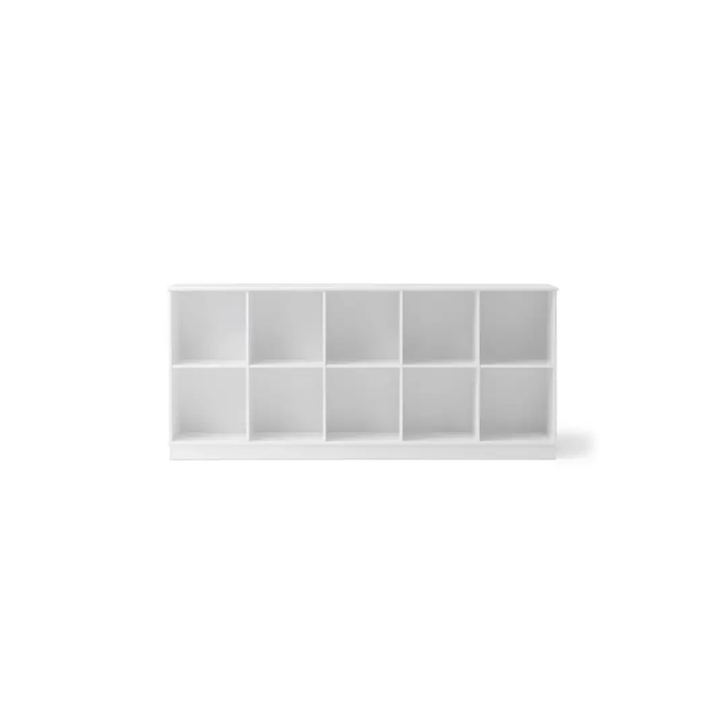 OLIVER FURNITURE étagère WOOD 5x2 horizontale avec socle by Citron Grenadine