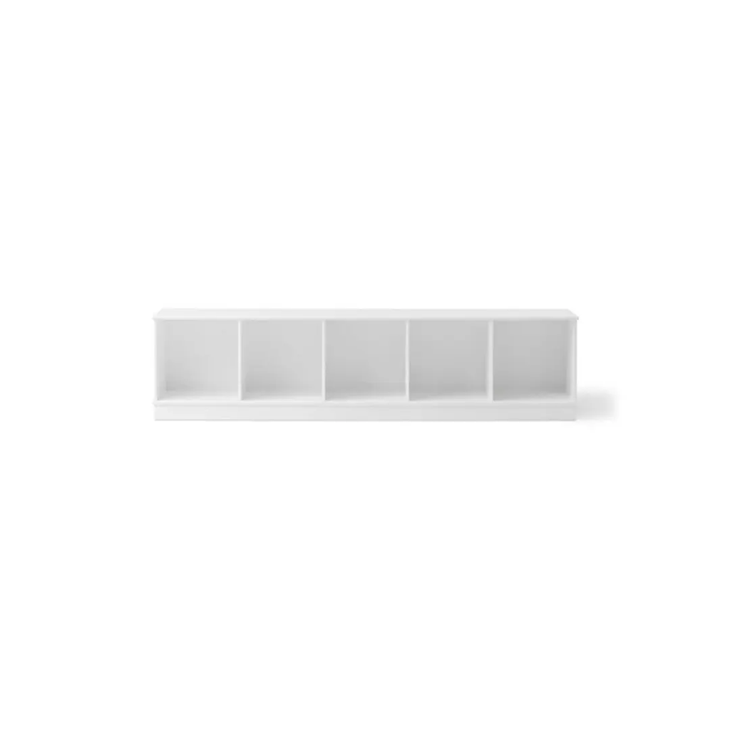 OLIVER FURNITURE étagère WOOD 5x1 horizontale avec socle by Citron Grenadine