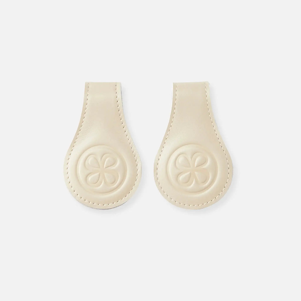 CLOBY clips beige stroller hooks by Citron Grenadine