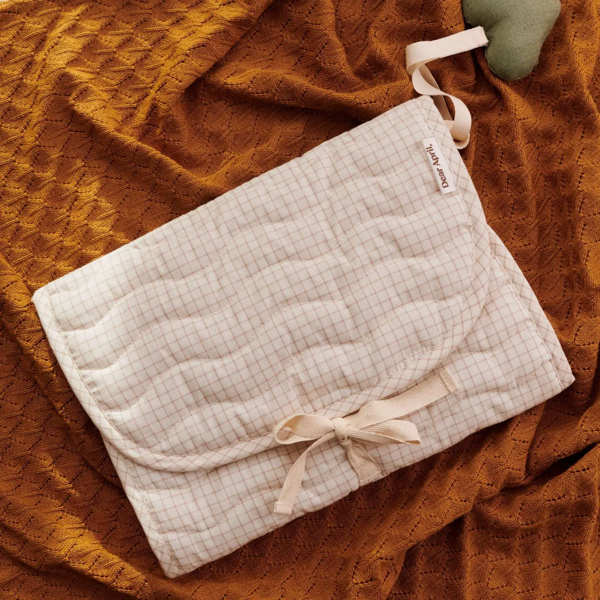 DEAR APRIL river tapis de change nomade / mini check