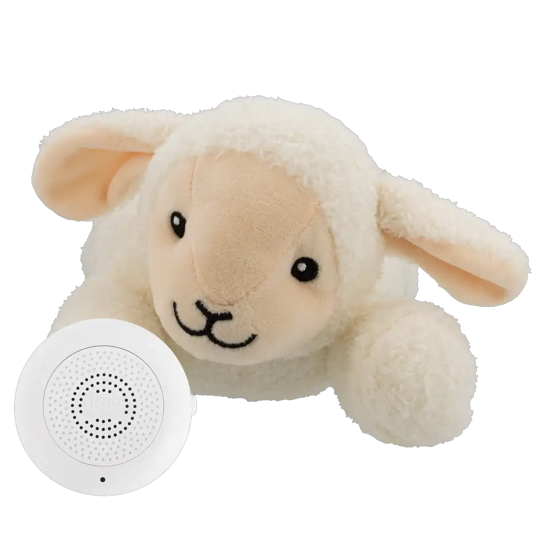 Flow Amsterdam Rosie plush sheep with built-in white-noise speaker
