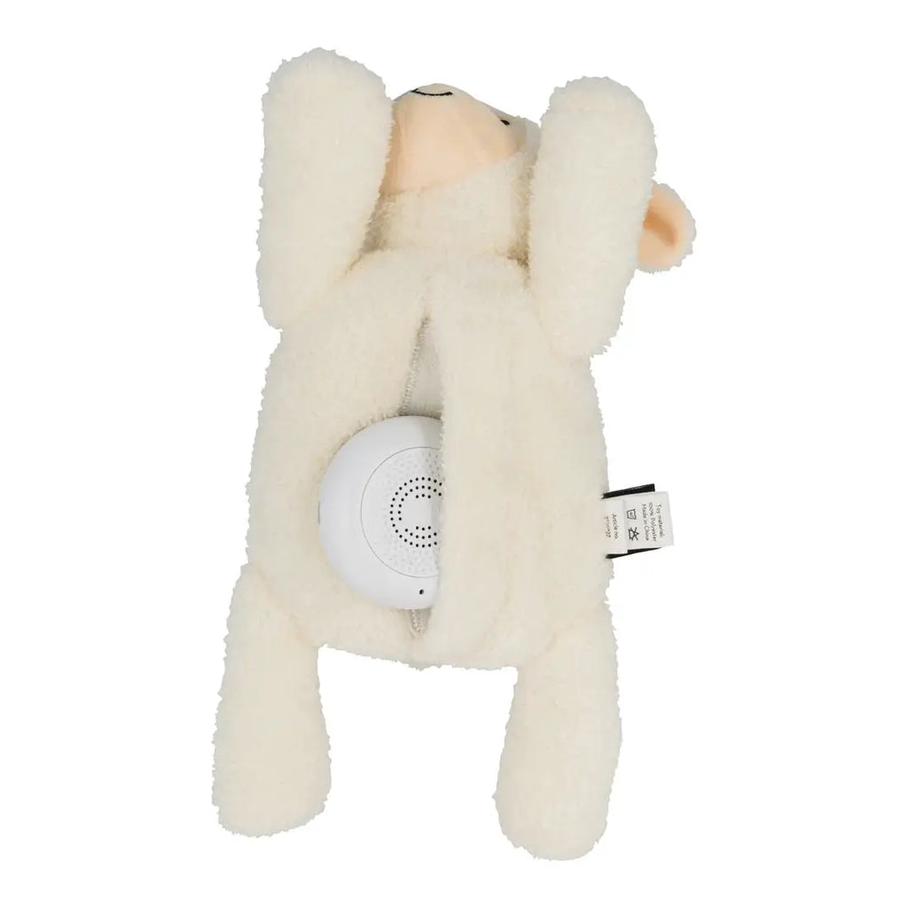 FLOW AMSTERDAM rosie doudou musical et bruit blanc plush with built-in speaker, Citron Grenadine