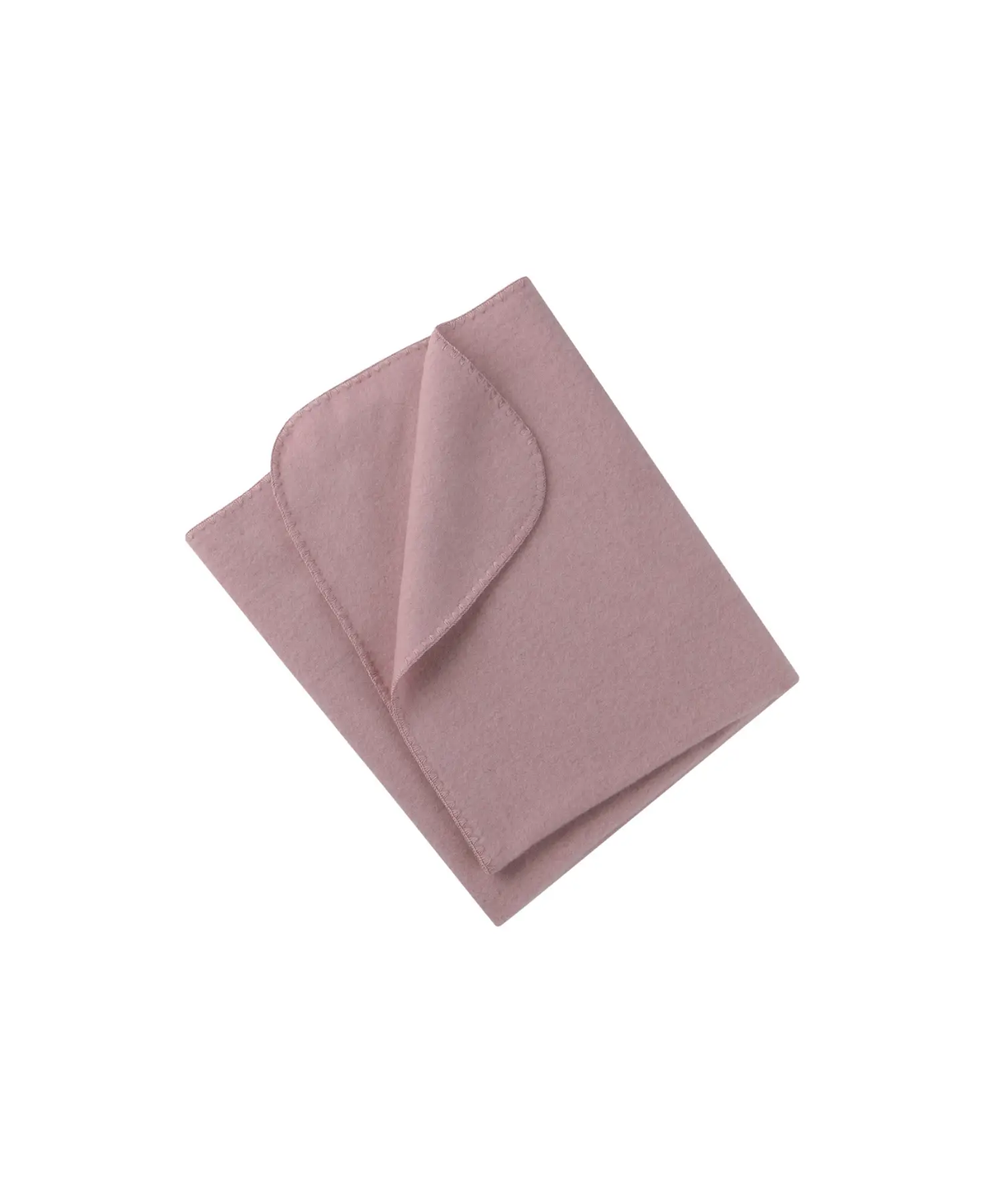 ENGEL couverture en laine / rose chiné