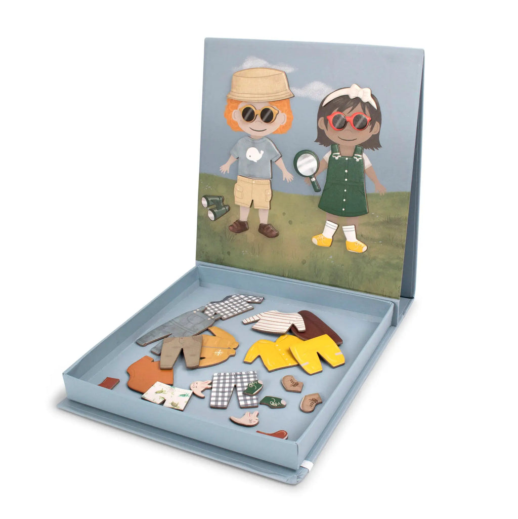 FILIBABBA jeu magnétique personnages à habiller 3ans+