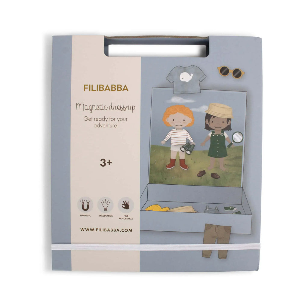 FILIBABBA jeu magnétique personnages à habiller 3ans+