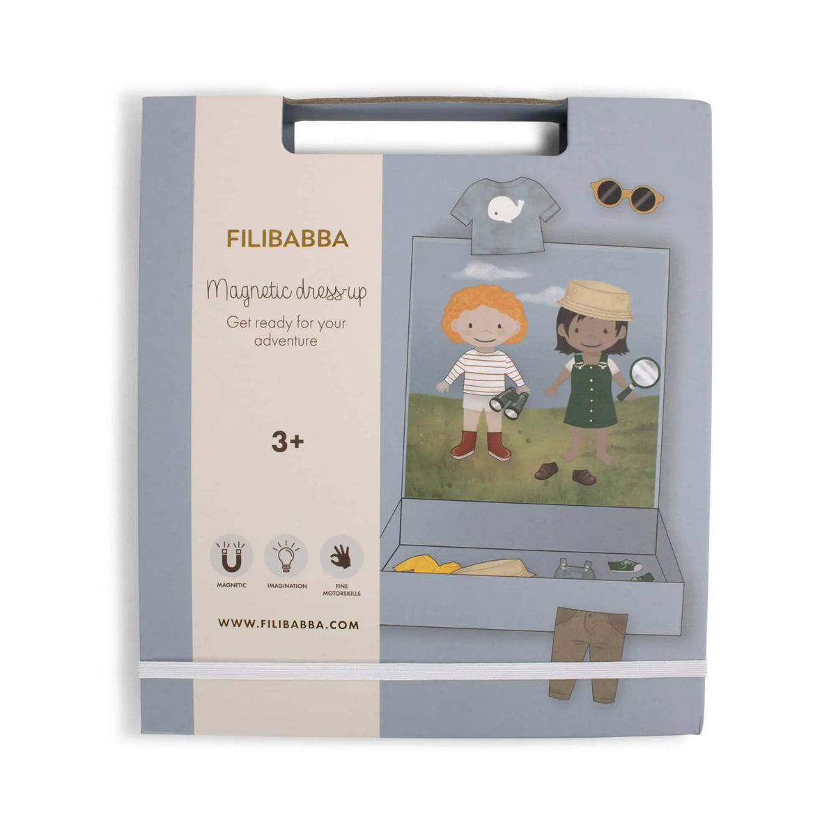 FILIBABBA jeu magnétique personnages à habiller 3ans+