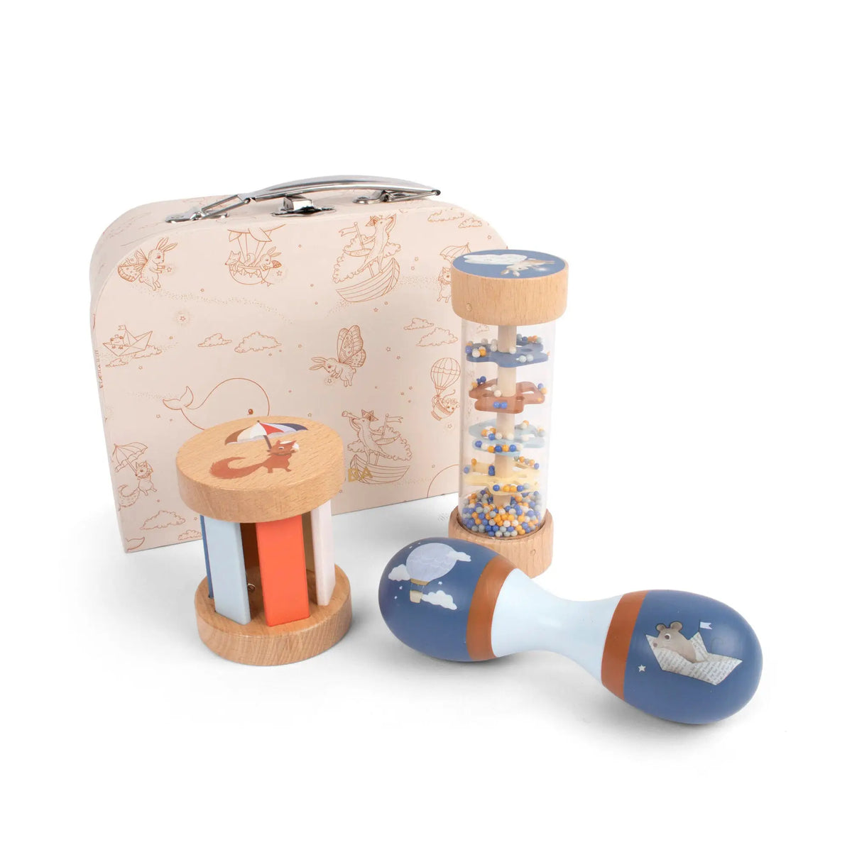 FILIBABBA valisette mes premiers jouets sensoriels 6mois+