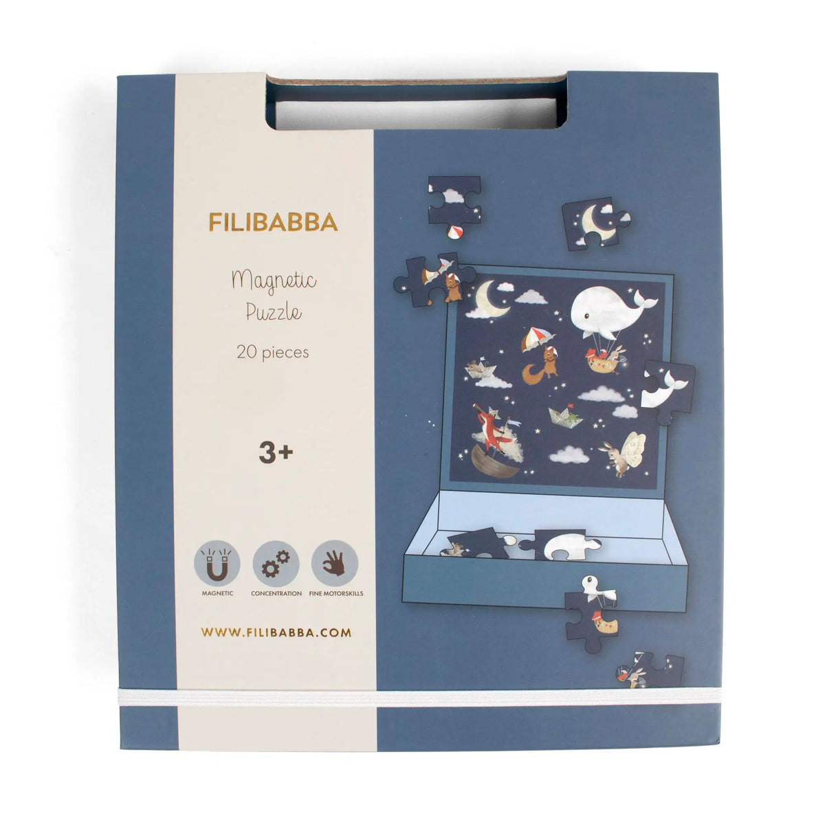 FILIBABBA puzzle magnétique / dreamy adventurers 3ans+