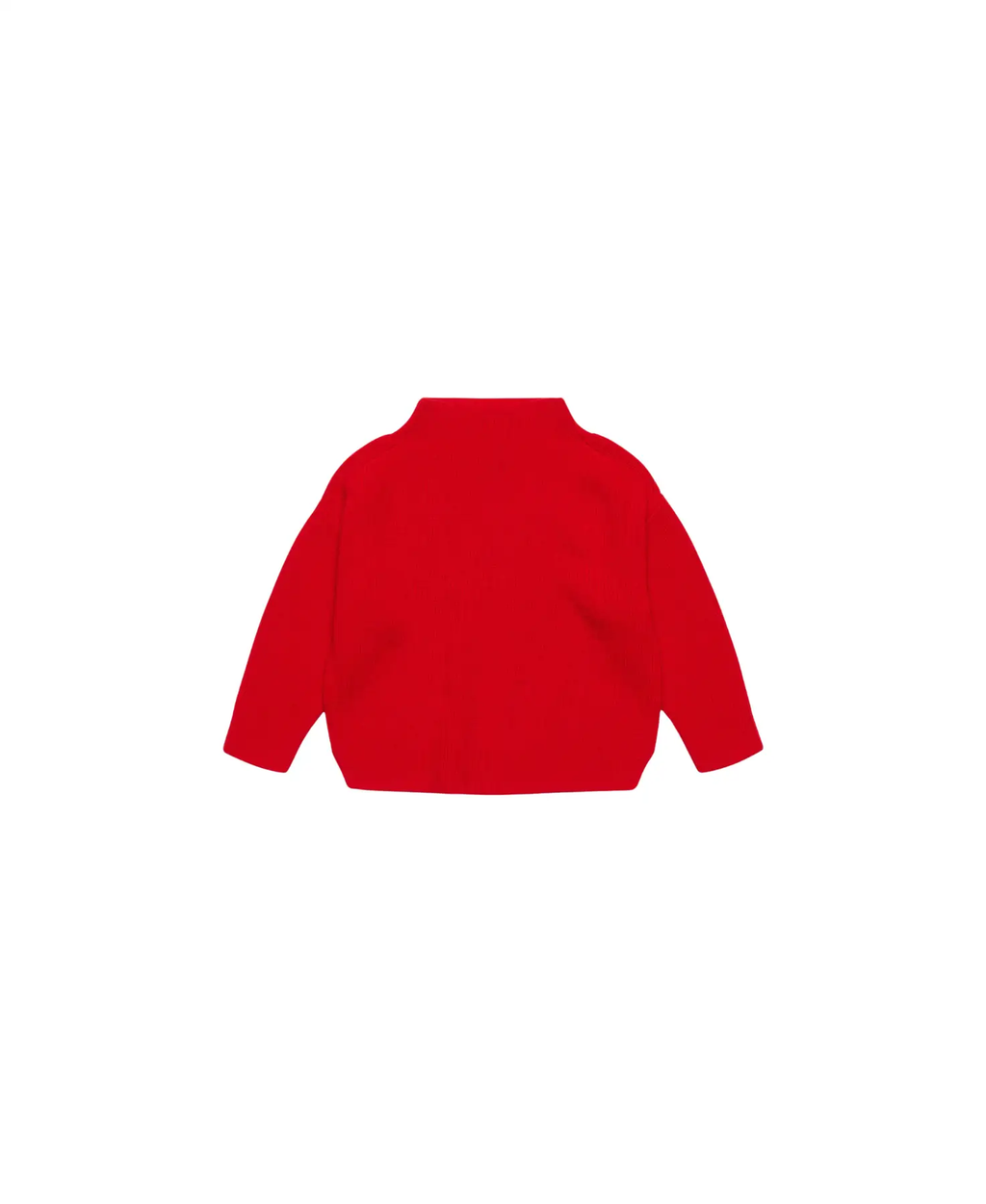 FUB merino high-neck sweater red by Citron Grenadine Pulls