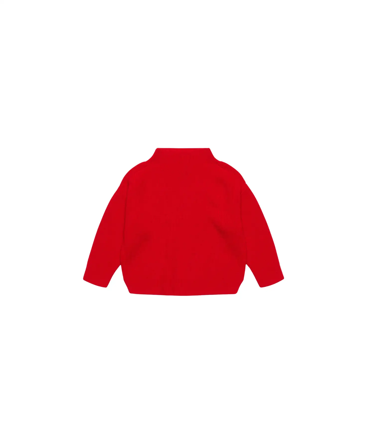 FUB merino high-neck sweater red by Citron Grenadine Pulls
