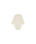FUB ribbed merino baby body in écru by Citron Grenadine