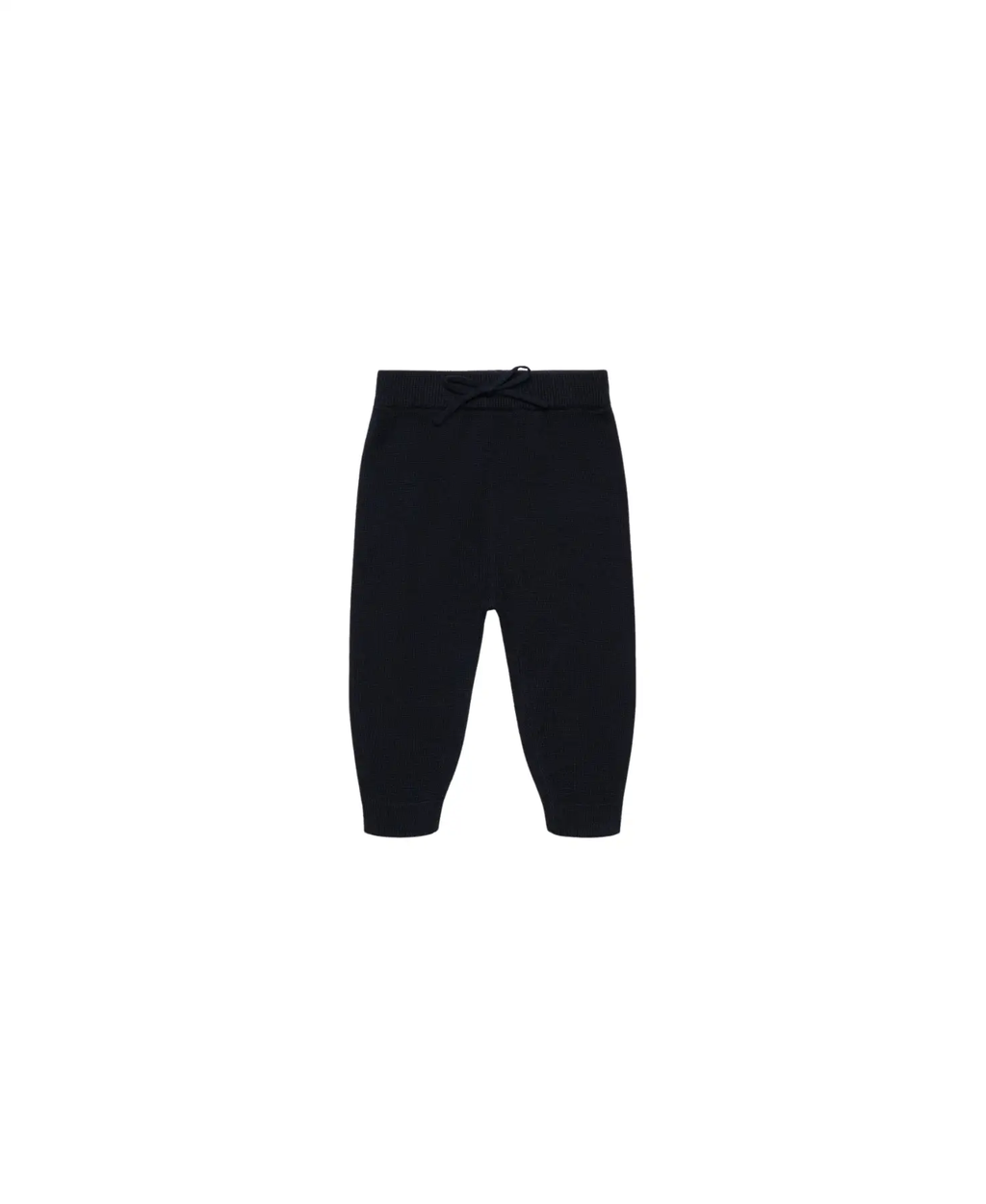 FUB merino leggings in dark navy by Citron Grenadine with drawstring waist
