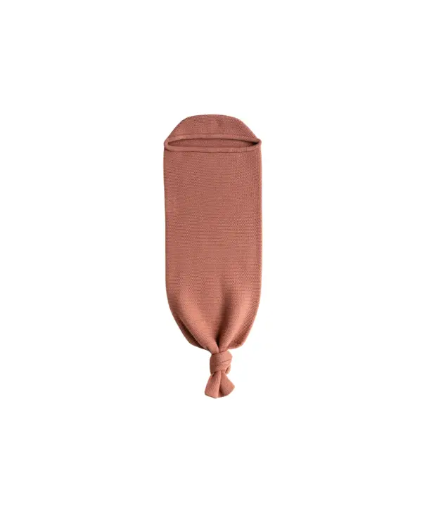 HVID cocoon swaddling blanket, terracotta, Citron Grenadine