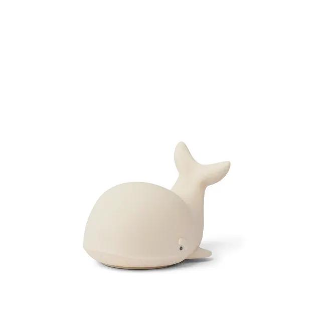 LIEWOOD Winston whale night light in sandy beige for kids