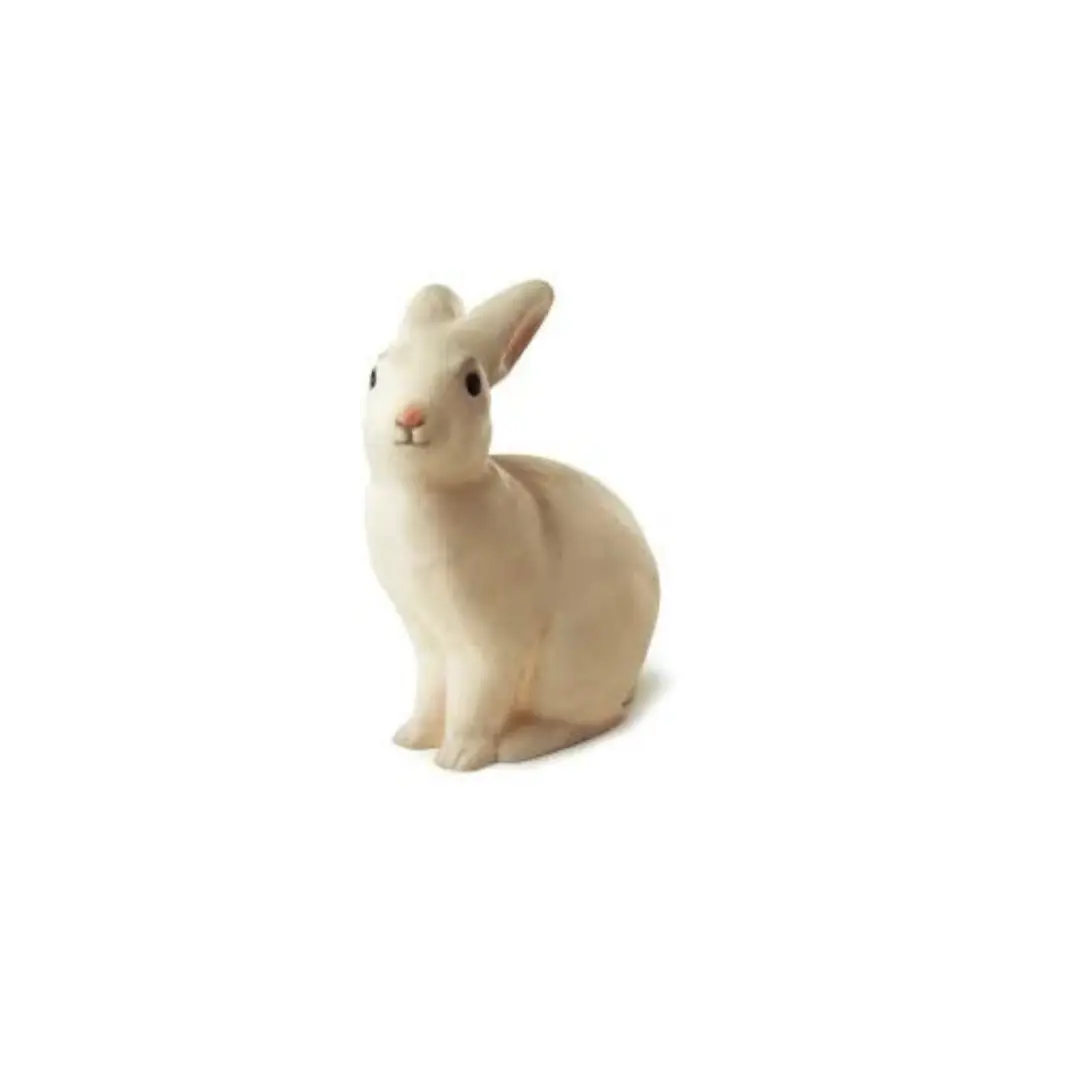 Lampe lapin Egmont Toys, cream ceramic bunny by Citron Grenadine